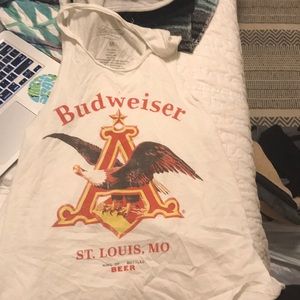 budweiser racerback tank top